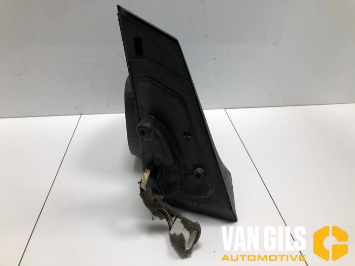 Buitenspiegel Compleet Links – Voor SMART FORTWO Coupe (450), Mechanisch Verstelbaar, Convex, Grijze Behuizing, Rechtsverkeer