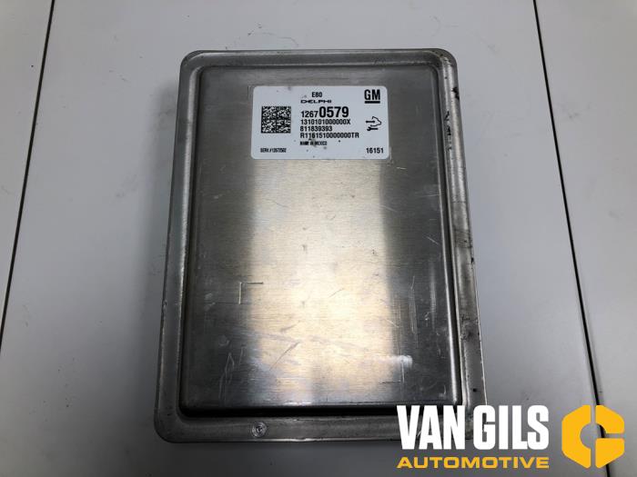 Gebruikte Computer Motormanagement Opel Astra K 1.4 Turbo 16V Prijs € 125,00 Margeregeling aangeboden door Van Gils Automotive
