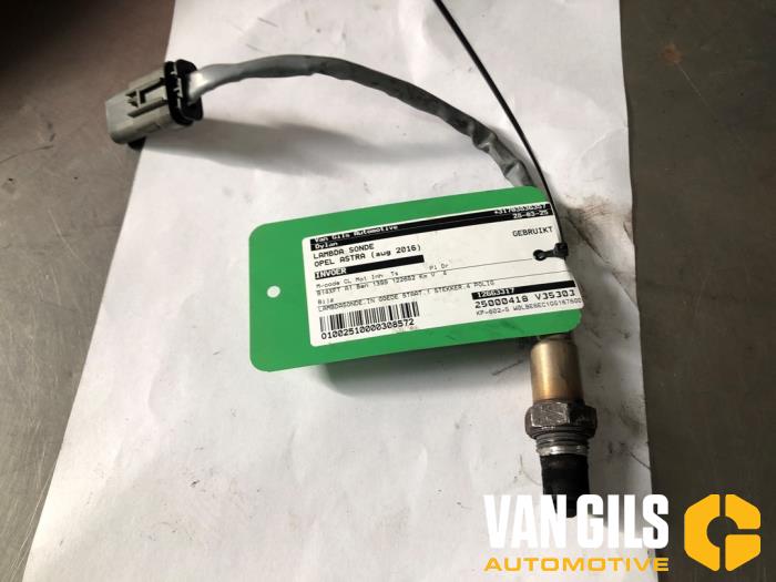 Gebruikte Lambda Sonde Opel Astra K 1.4 Turbo 16V Prijs € 35,00 Margeregeling aangeboden door Van Gils Automotive