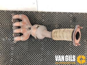 Gebruikte Uitlaatspruitstuk + katalysator Ford Fiesta 6 (JA8) 1.25 16V Prijs op aanvraag aangeboden door Van Gils Automotive