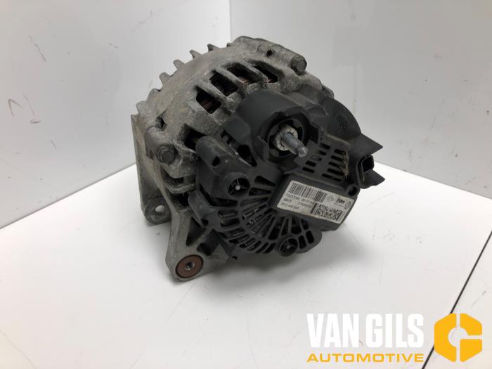 Dynamo Renault Kangoo Express (FW), 2008 1.5 dCi 90 FAP, Bestel, Diesel, 1,461cc, 66kW (90pk), FWD, K9K608; K9KB6, 2013-02, FW18; FW58; FWK8 (Gebruikt)