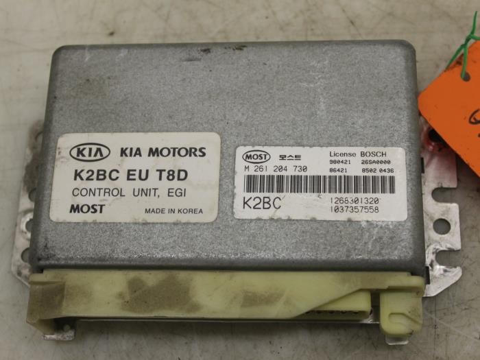 Gebruikte Computer Motormanagement Kia Shuma 1.6i 16V Prijs € 150,00 Margeregeling aangeboden door Van Gils Automotive