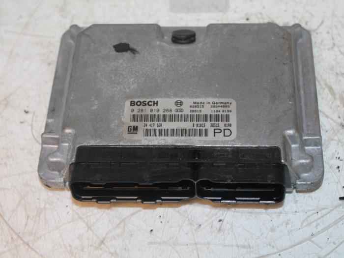 Gebruikte Computer Motormanagement Opel Zafira (F75) 2.0 DTI 16V Prijs € 150,00 Margeregeling aangeboden door Van Gils Automotive
