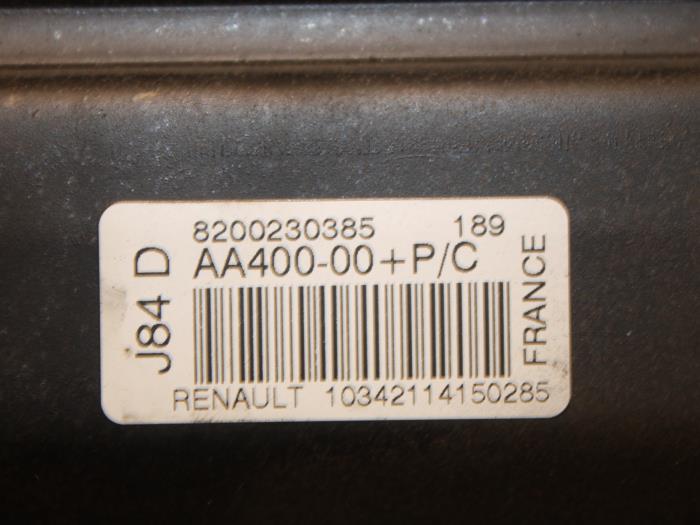 Airbag rechts (Dashboard) Renault Megane Scenic O95498 - foto 1
