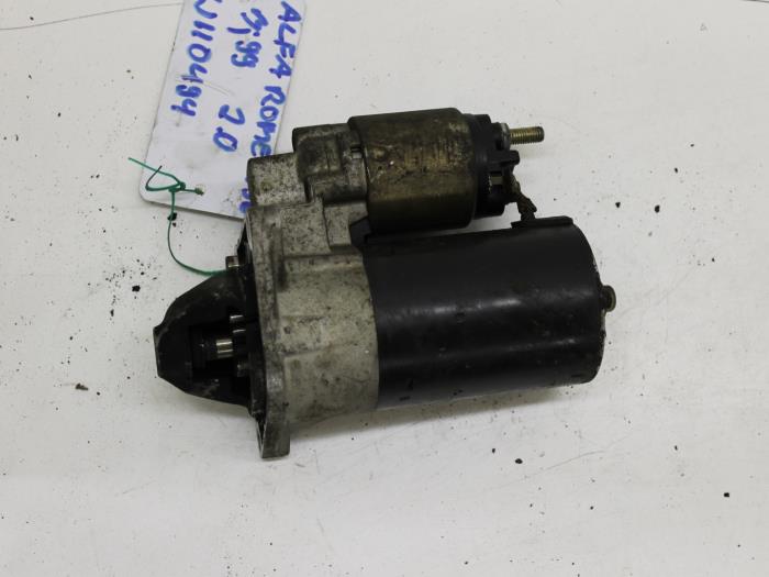 Gebruikte Startmotor Alfa Romeo 156 (932) 2.0 Twin Spark 16V Prijs € 35,00 Margeregeling aangeboden door Van Gils Automotive