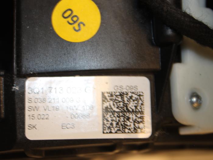 Selectiehendel automaat van een Volkswagen Passat (3G2) 1.4 TSI GTE 16V 2015