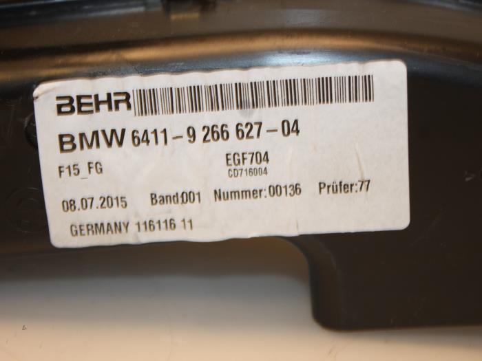 BMW X5 Heater housing BMW X5 64119266627 O139046 4