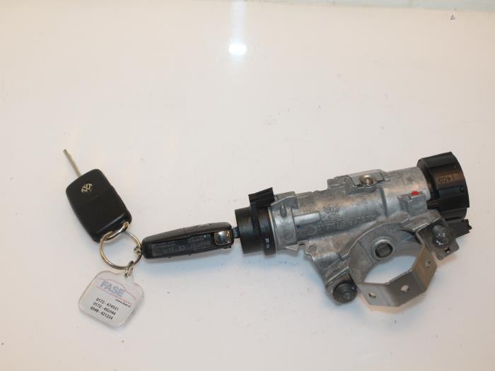 Ignition lock + key for Volkswagen Polo 6R0905851B,107905855CF