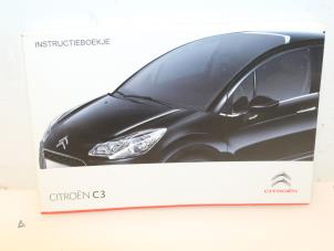 Gebruikte Instructie Boekje Citroen C3 (SC) 1.6 HDi 92 Prijs € 38,00 Margeregeling aangeboden door Van Gils Automotive
