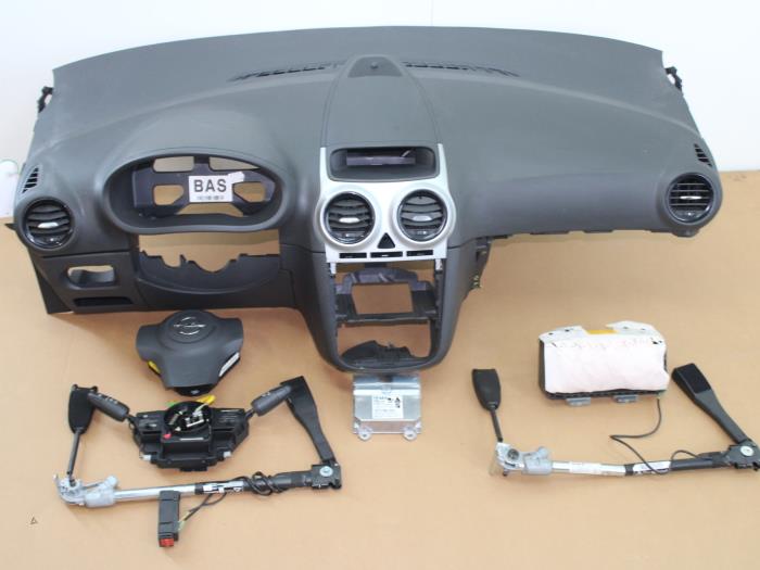 Airbag Set+Module Opel Corsa D 1.3 CDTi 16V ecoFLEX 13356384