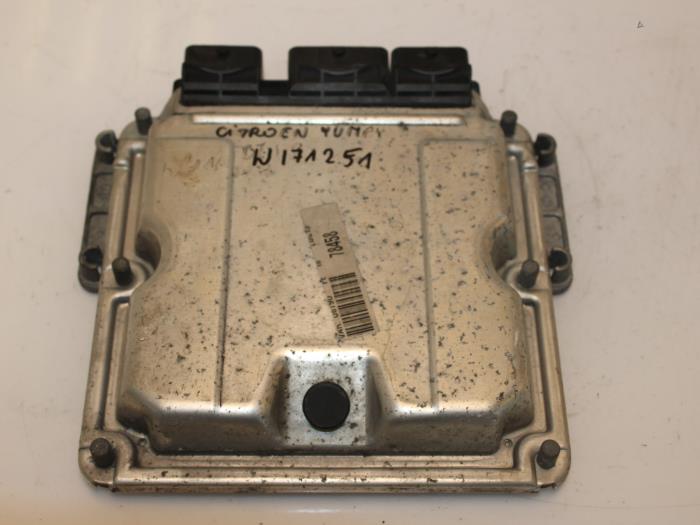Gebruikte Computer Motormanagement Citroen Jumpy (BS/BT/BY/BZ) 2.0 HDi 90 Prijs € 150,00 Margeregeling aangeboden door Van Gils Automotive