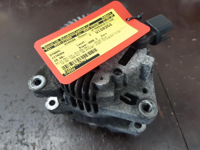 Gebruikte Dynamo Citroen C5 III Tourer (RW) 1.6 HDiF 16V Prijs € 34,98 Margeregeling aangeboden door Snuverink Autodemontage