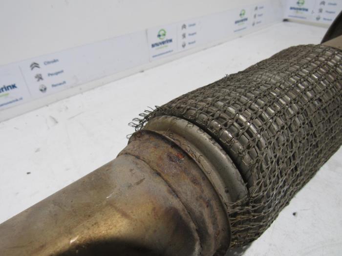 Uitlaat voorpijp van een Citroën Jumper (U9) 2.2 HDi 130 2012