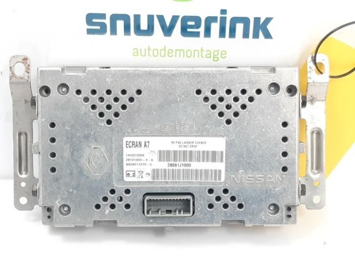 Display Interieur van een Renault Koleos I 2.5 16V 4x4 2008