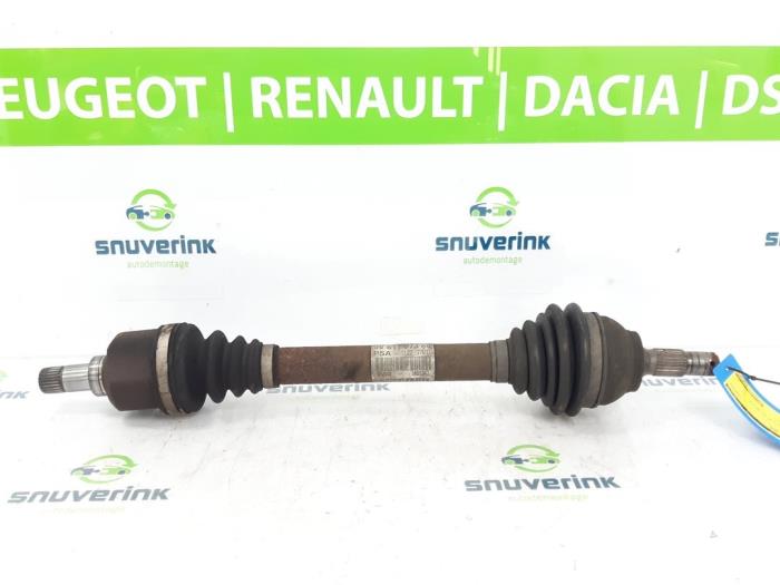 Gebruikte Aandrijfas links-voor Peugeot 207/207+ (WA/WC/WM) 1.6 16V GT THP Prijs € 43,19 Margeregeling aangeboden door Snuverink Autodemontage