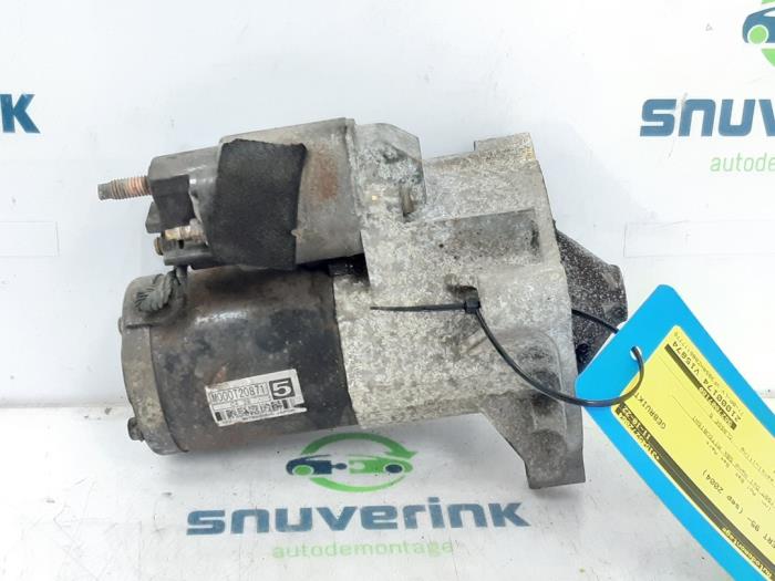 Startmotor van een Peugeot Expert (222/224) 2.0 HDi 110 2004