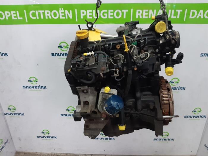 Motor van een Renault Clio III Estate/Grandtour (KR) 1.5 dCi 85 2010