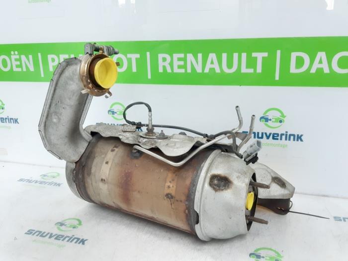 Roetfilter van een Renault Clio IV (5R) 1.5 Energy dCi 90 FAP 2015