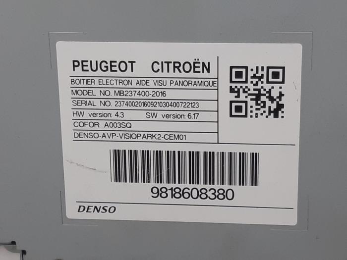 Camera module van een Peugeot 3008 II (M4/MC/MJ/MR) 1.6 16V PureTech 180 2021
