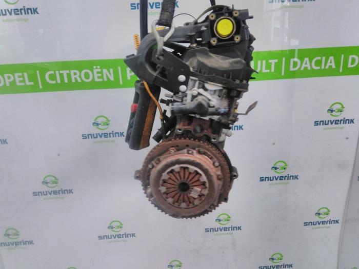 Motor van een Renault Twingo II (CN) 1.2 16V Quickshift 5 2010
