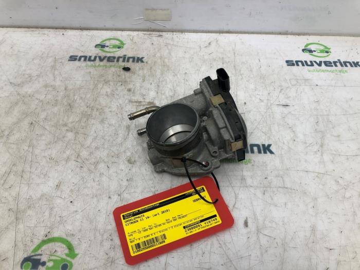 Gebruikte Gasklephuis Citroen C1 1.0 12V VVT-i Prijs € 36,00 Margeregeling aangeboden door Snuverink Autodemontage