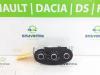 Dacia Lodgy (JS/SD0J) 1.6 Sce 100 16V Chaufage Bedieningspaneel