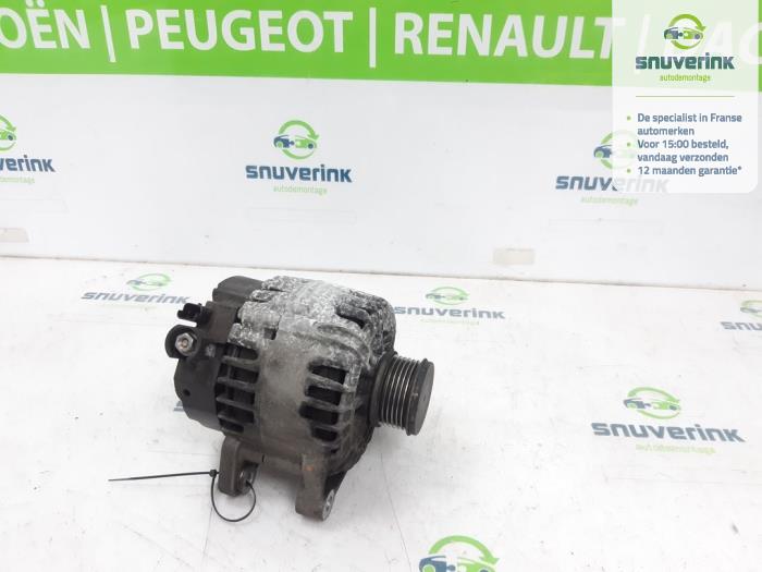 Gebruikte Dynamo Peugeot 208 I (CA/CC/CK/CL) 1.2 12V e-THP PureTech 110 Prijs € 39,98 Margeregeling aangeboden door Snuverink Autodemontage