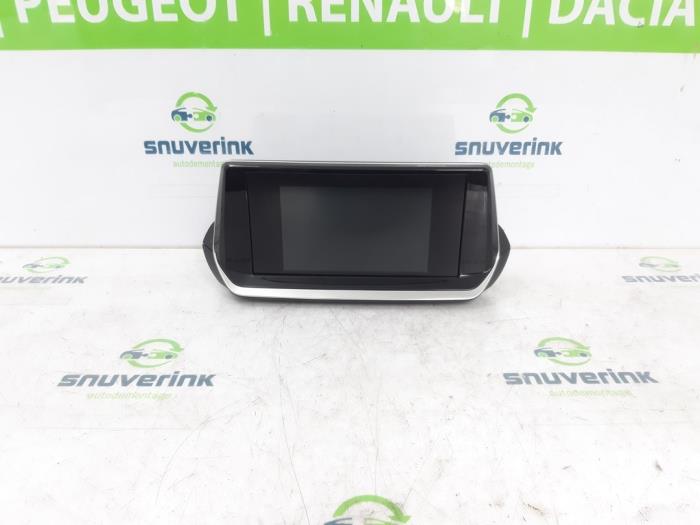 Gebruikte Display Interieur Peugeot 208 II (UB/UH/UP) e-208 50 kWh Prijs € 108,90 Inclusief btw aangeboden door Snuverink Autodemontage