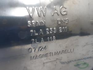 Uitlaat Einddemper van een Volkswagen Transporter T6 2.0 TDI 150 2024