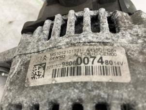 Alternator van een Peugeot 208 I (CA/CC/CK/CL) 1.2 Vti 12V PureTech 82 2016