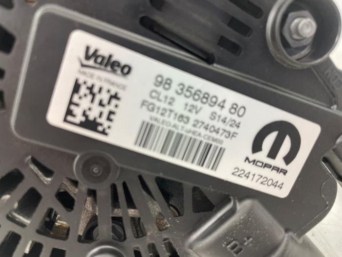 Dynamo van een Citroën C3 (SX/SW) 1.2 Vti 12V PureTech 2024
