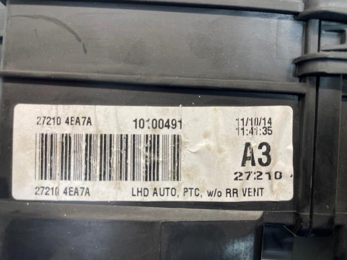 Kachelhuis van een Nissan Qashqai (J11) 1.2 DIG-T 16V 2017