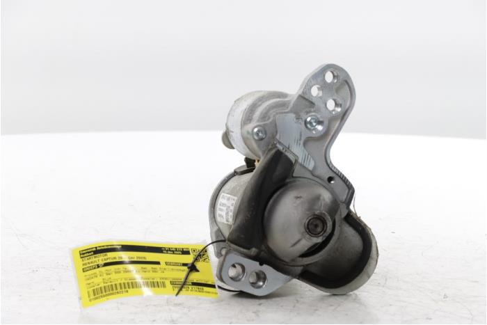 Startmotor van een Renault Captur II (RJB) 1.0 TCe 90 12V 2023