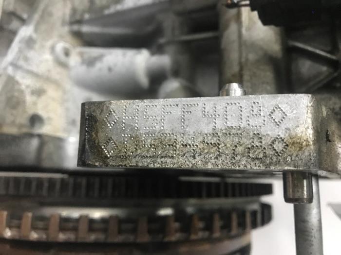 Motor van een Renault Captur (2R) 1.2 TCE 16V EDC 2018