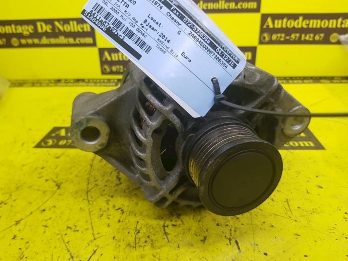 Gebruikte Dynamo Alfa Romeo Giulietta (940) 2.0 JTDm 16V 170 Prijs € 135,00 Margeregeling aangeboden door autodemontage denollen