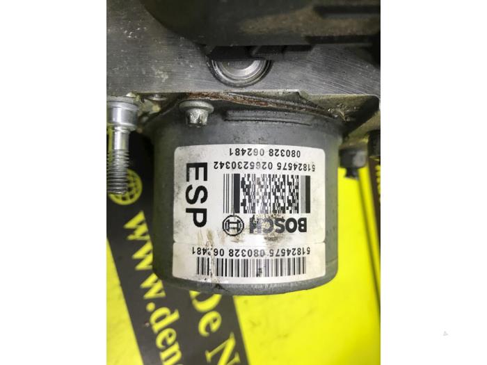 ABS Computer van een Fiat 500 (312) 1.2 2009