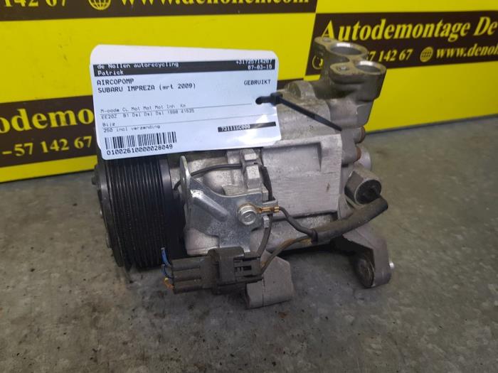 Gebruikte Pomp Airco Subaru Impreza III (GH/GR) 2.0D AWD Prijs € 272,25 Inclusief btw aangeboden door autodemontage denollen