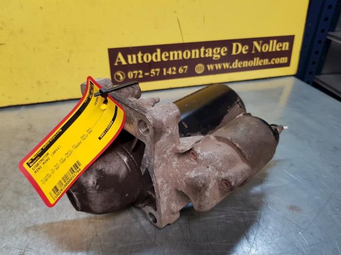 Gebruikte Startmotor Mini Mini (R56) 1.6 16V Cooper S Prijs € 32,00 Margeregeling aangeboden door autodemontage denollen