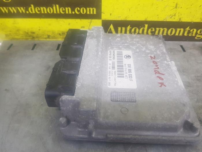 Gebruikte Computer Motormanagement Skoda Fabia (6Y2) 1.2 HTP Prijs € 90,00 Margeregeling aangeboden door autodemontage denollen