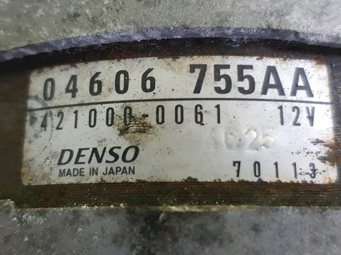Gebruikte Dynamo Chrysler PT Cruiser 2.0 16V Prijs € 45,00 Margeregeling aangeboden door autodemontage denollen