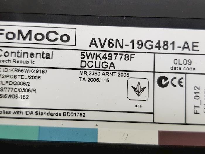 Sam module van een Ford C-Max (DXA) 1.6 TDCi 16V 2012
