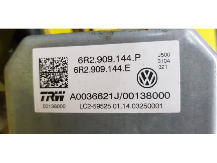 Stuurkolom compleet van een Volkswagen Up! (121) 1.0 12V 60 2014