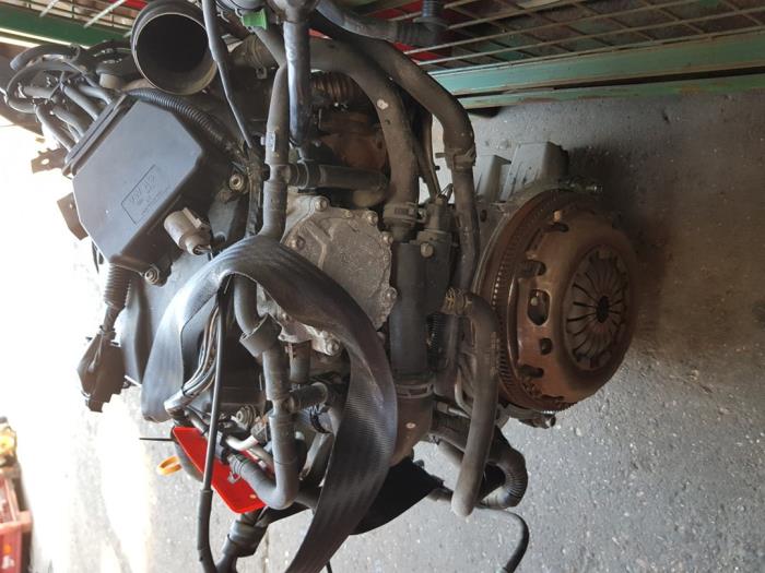 Motor van een Volkswagen Polo IV (9N1/2/3) 1.4 TDI 70 2006