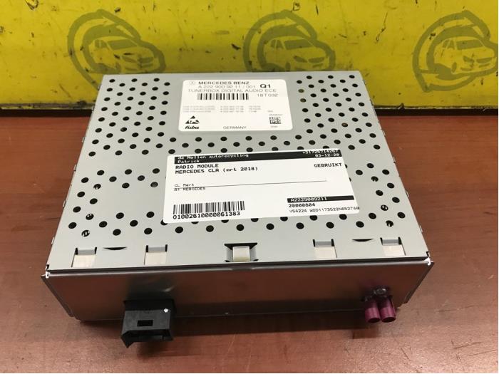 Gebruikte Radio module Mercedes CLA (117.3) 2.0 CLA-45 AMG Turbo 16V Prijs € 272,25 Inclusief btw aangeboden door autodemontage denollen
