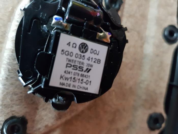Deurbekleding 4Deurs links-achter van een Volkswagen Golf VII (AUA) 1.4 TSI BlueMotion Technology 125 16V 2015