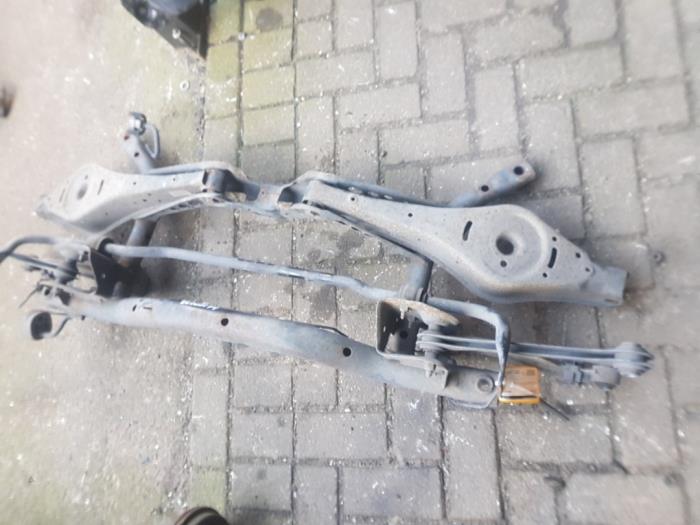 Gebruikte Subframe Volkswagen Scirocco (137/13AD) 2.0 TSI 16V Prijs € 150,00 Margeregeling aangeboden door autodemontage denollen