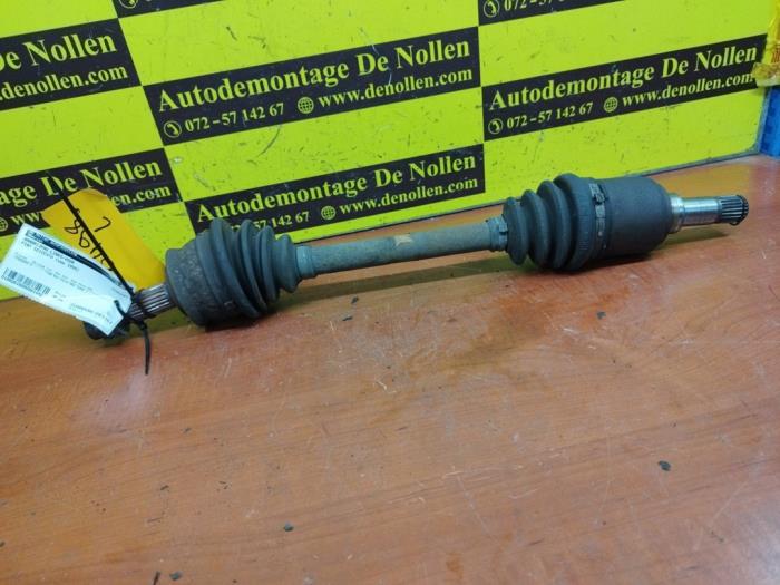 Gebruikte Aandrijfas links-voor Fiat Seicento (187) 1.1 SPI Hobby,Young Prijs € 40,00 Margeregeling aangeboden door autodemontage denollen