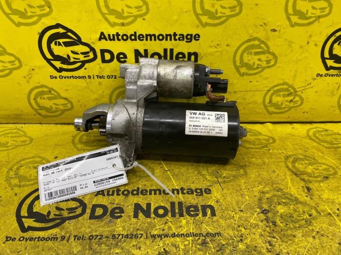 Startmotor Audi A6 Allroad Quattro (C7), 2012 / 2018 3.0 TDI V6 24V biturbo, Combi/o, Diesel, 2.967cc, 235kW (320pk), 4x4, CVUA, 2012-01 / 2018-09, 4GH; 4GJ (Gebruikt)