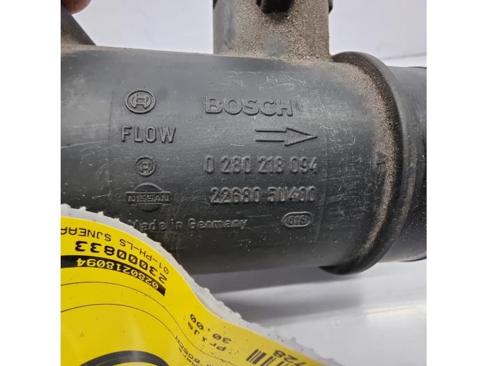 Gebruikte Luchtmassameter Nissan Almera (N16) 1.5 16V Prijs € 30,00 Margeregeling aangeboden door autodemontage denollen