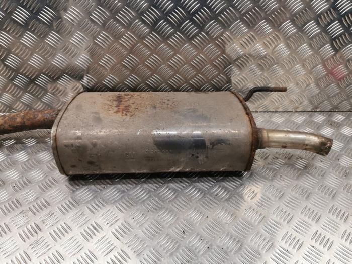Gebruikte Uitlaat Einddemper Opel Meriva (B) 1.4 16V Ecotec Prijs € 40,00 Margeregeling aangeboden door autodemontage denollen